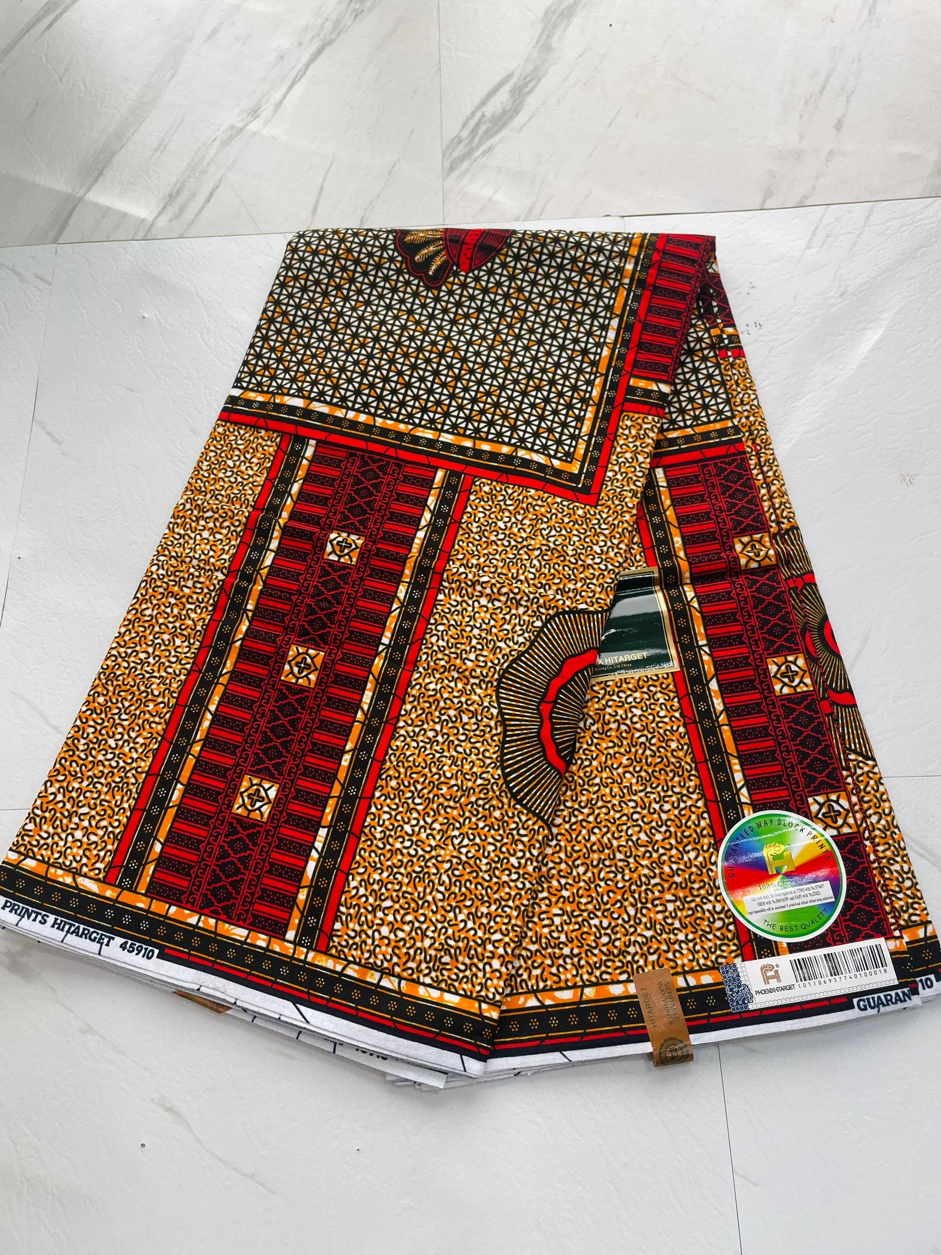 African Print Fabric — Style 16 — photo 1. Sefa Fabrics, Accra, Ghana.